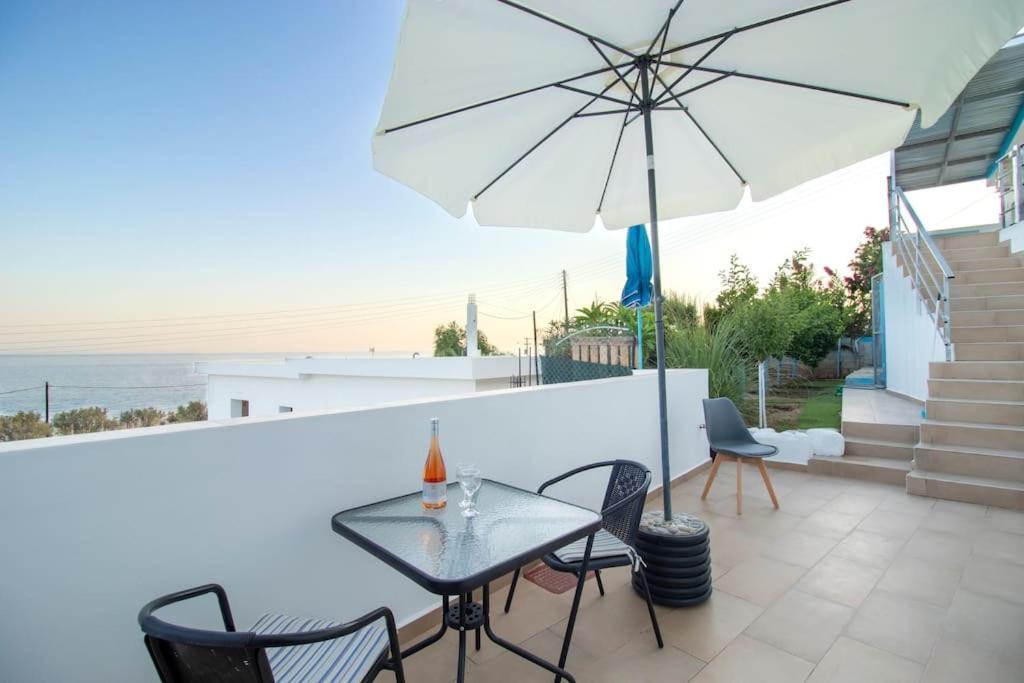 Sunset View Apt In South Crete Achlia Bagian luar foto